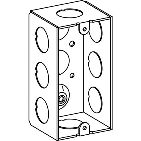 electrical handy box dimensions|single gang box dimensions.